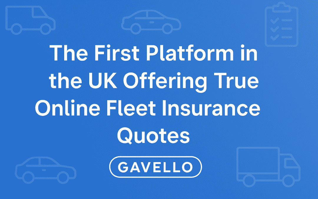 Gavello Is Revolutionising Fleet Insurance